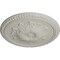 Ekena Millwork Richmond Ceiling Medallion (Fits Canopies up to 2 5/8"), Hand-Painted Pot of Cream, 18"OD x 1 3/8"P CM18RIPCF - alternate 2